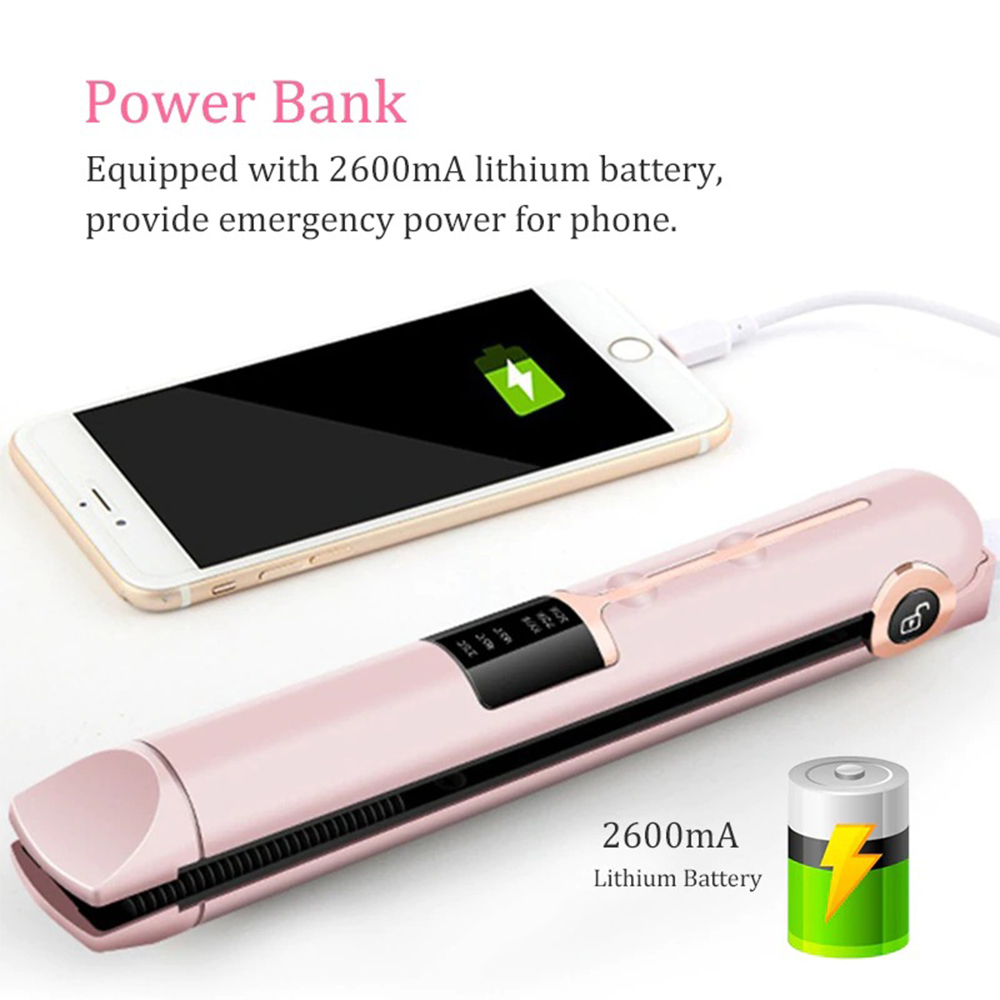 Cordless hair straightener ZC-013
